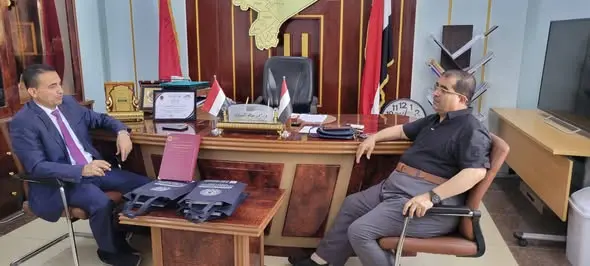 Arab Academy Delivers Eight Master’s Theses and Scientific Research Papers to Marib Health Office