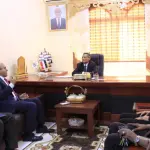 During His Meeting with the Director of the Academy’s Branch, the Minister Reaffirms the Role of Higher Education Institutions as Key Partners in Achieving Sustainable Development